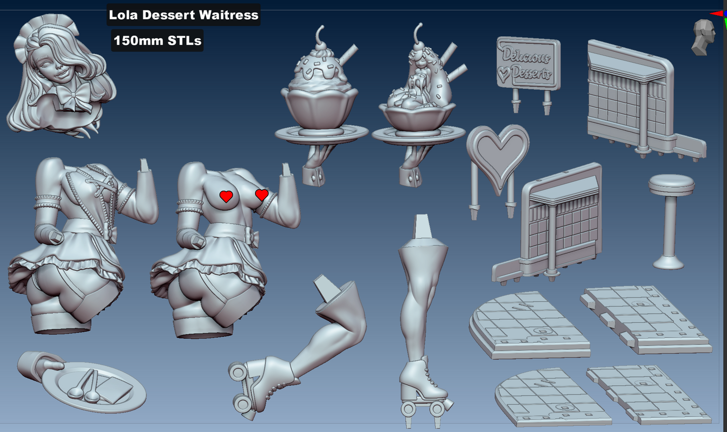 Lola Dessert Waitress | by Gaz