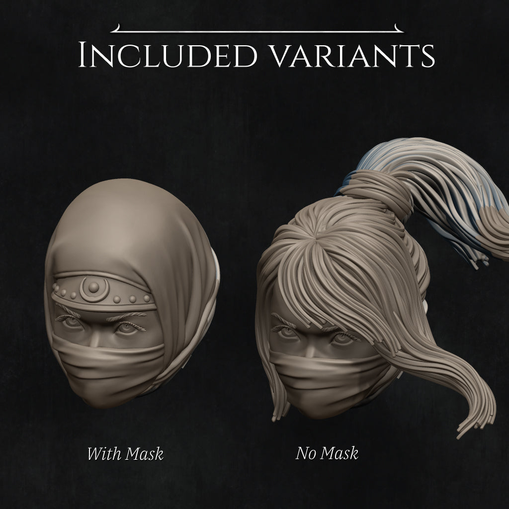 Shizuka, the Younger Kawata Sister | by Nerikson