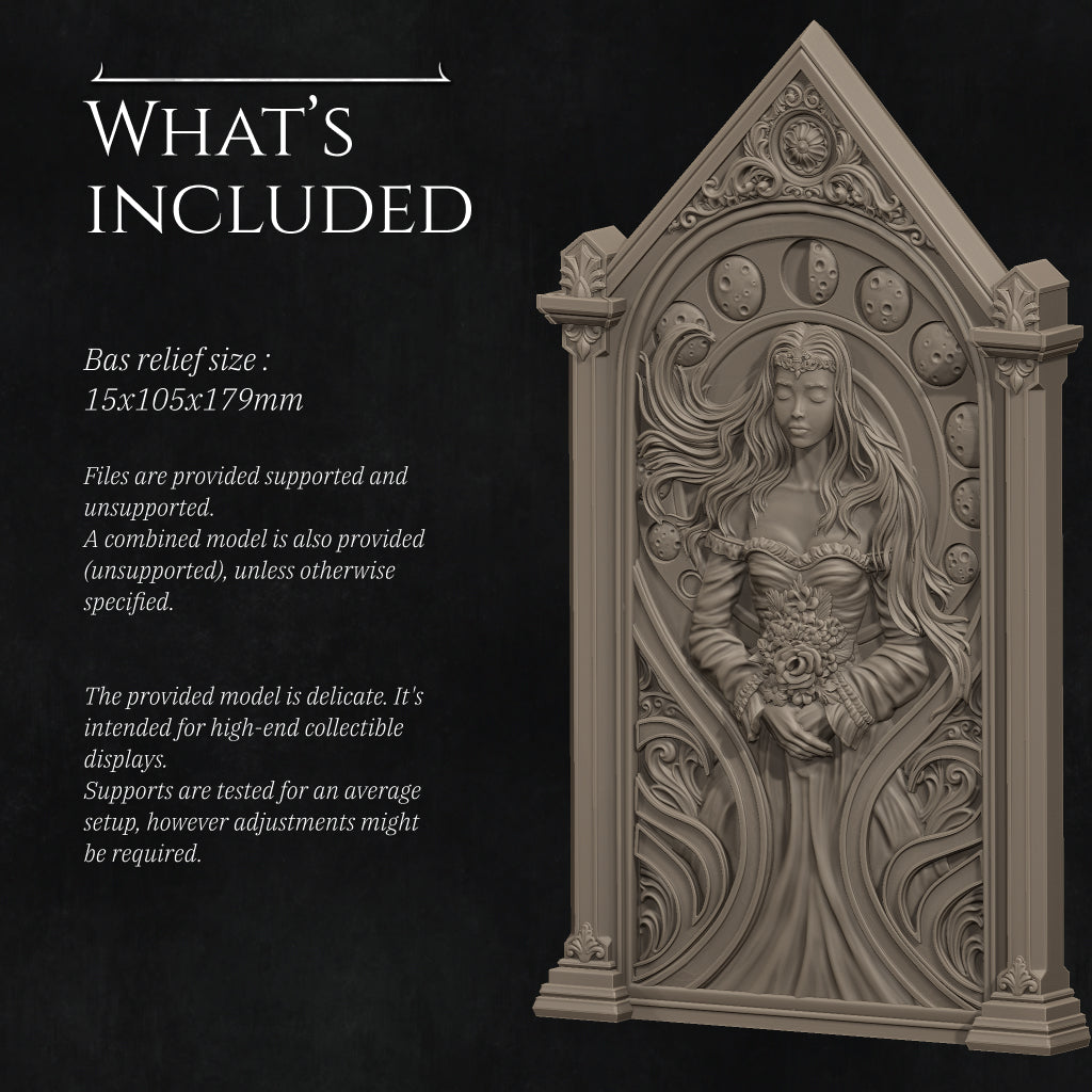 Sleeping Princess Bas Relief | by Nerikson