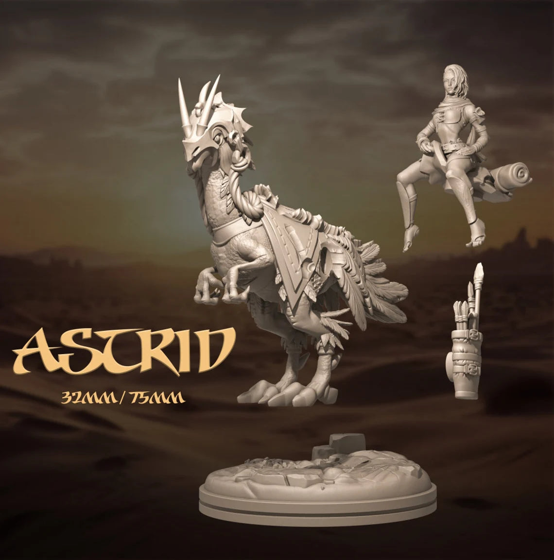 Astrid | by Dungeons & Maidens