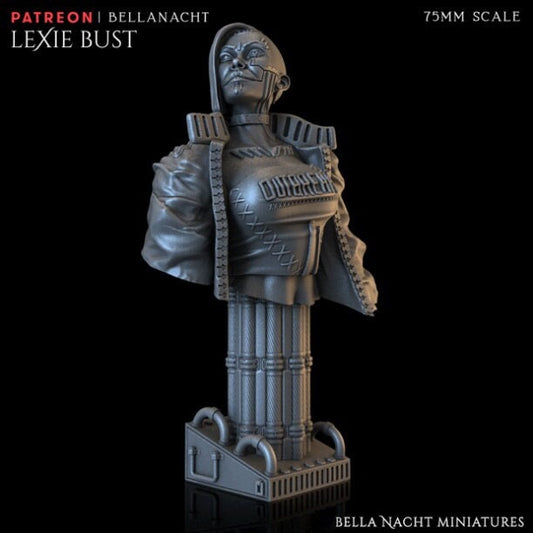 Lexi Bust | by Bella Nacht Miniatures