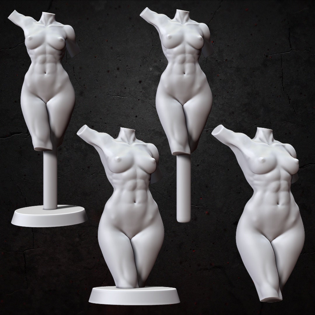 Male and Female Mannequins and Busts |by Bella Nacht Miniatures