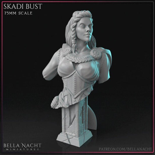 Skadi Bust | by Bella Nacht Miniatures