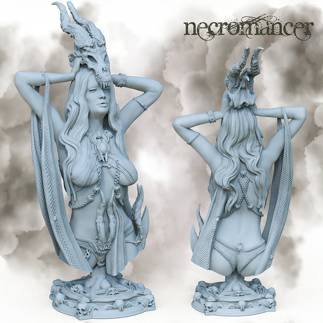 Necromancer Bust | by Printomancer