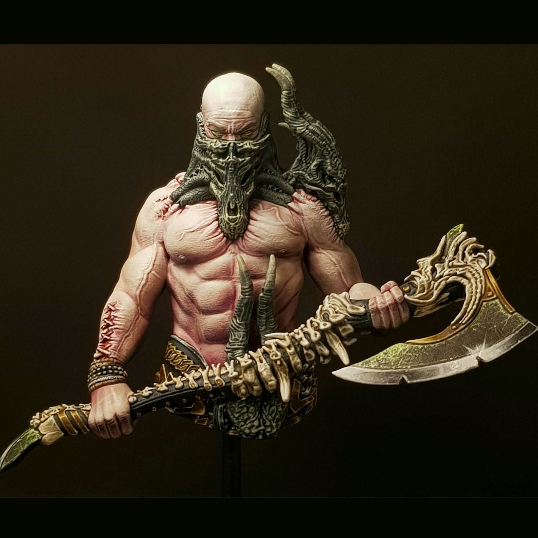 Necrowarrior Bust | by Printomancer