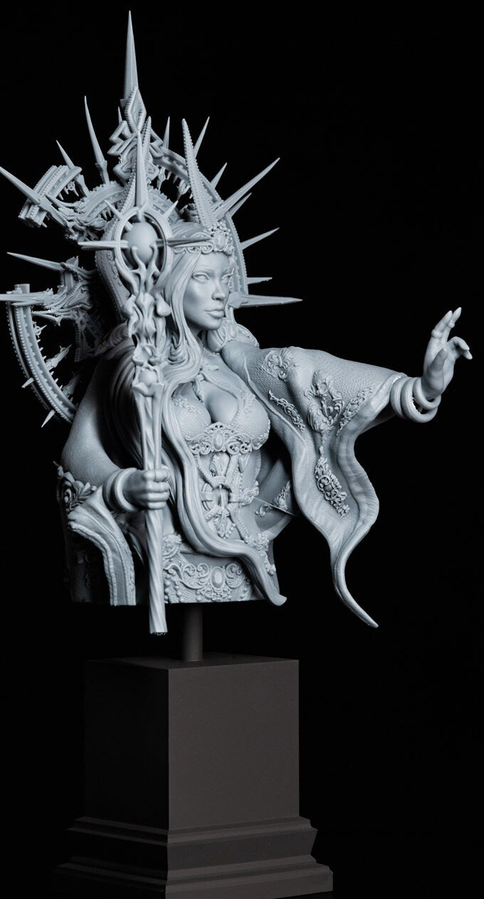 Cleric Bust | by Printomancer