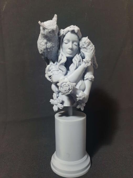 Elowen, the Dryad Bust | by Printomancer