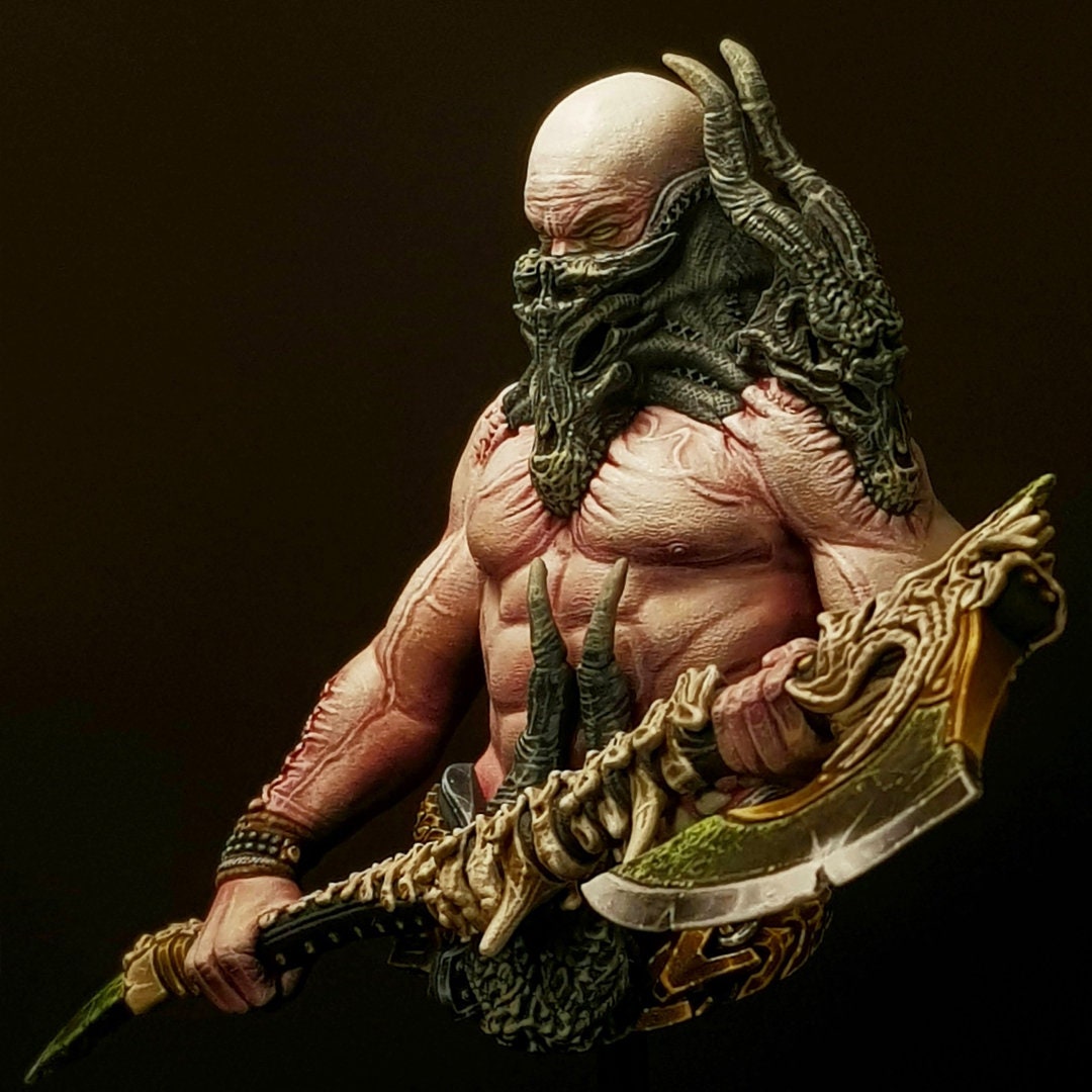 Necrowarrior Bust | by Printomancer