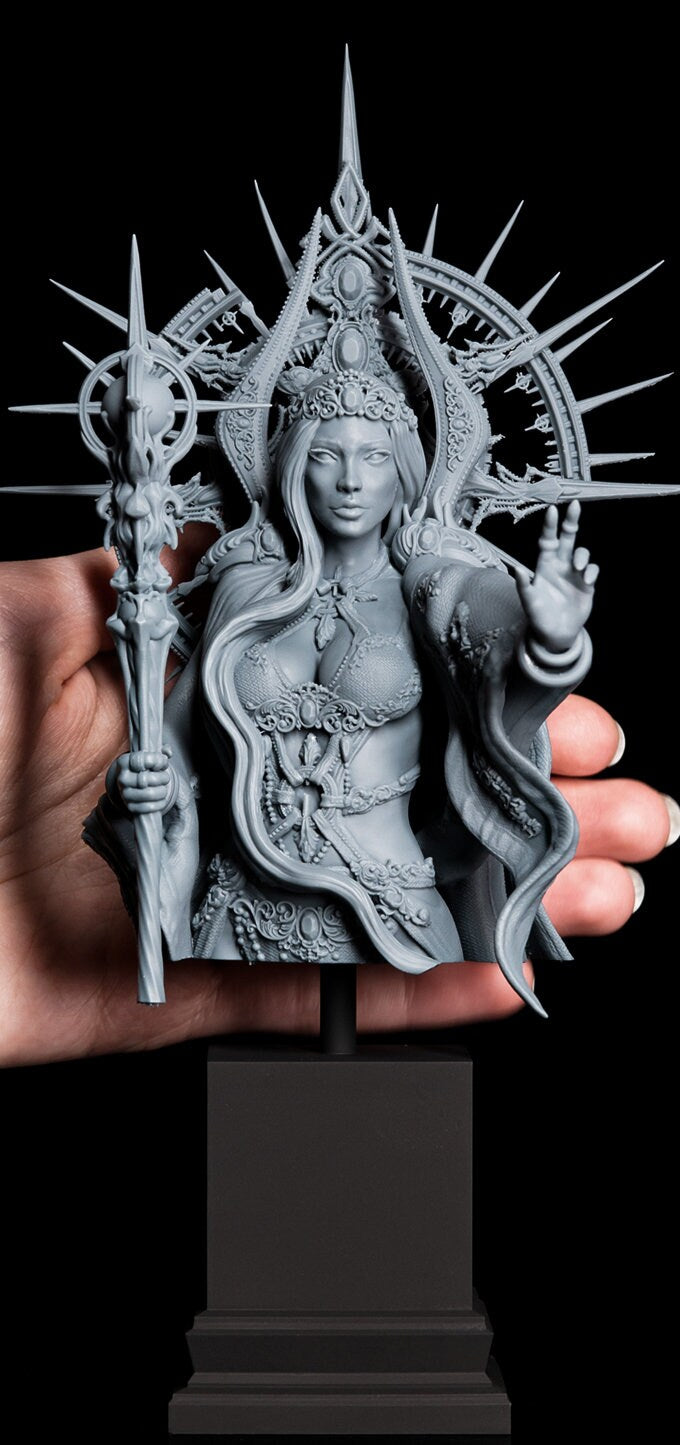 Cleric Bust | by Printomancer