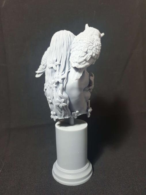 Elowen, the Dryad Bust | by Printomancer