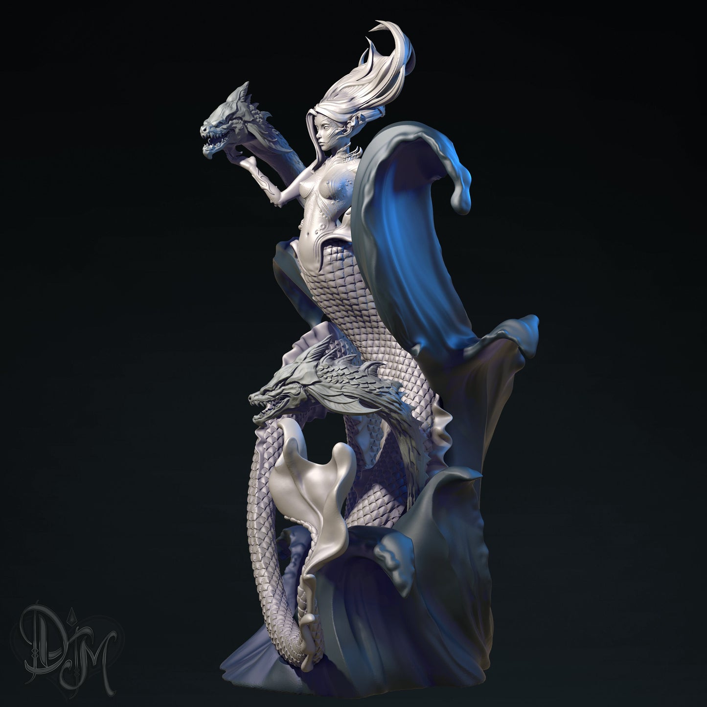Zehenna the Sea Nymph | by Dungeons&Maidens