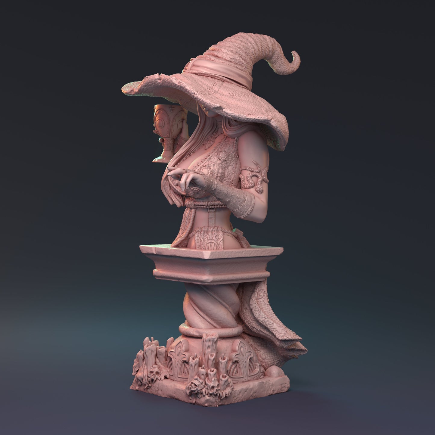 Merlin Bust | by Hardwitch Games