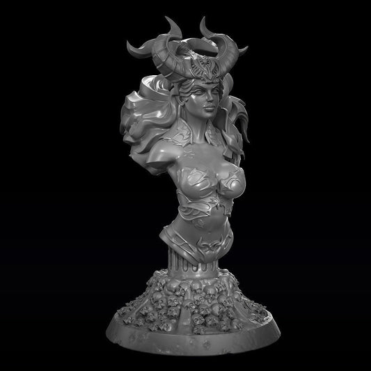 Succubus Witch Bust | by Hold My Miniature