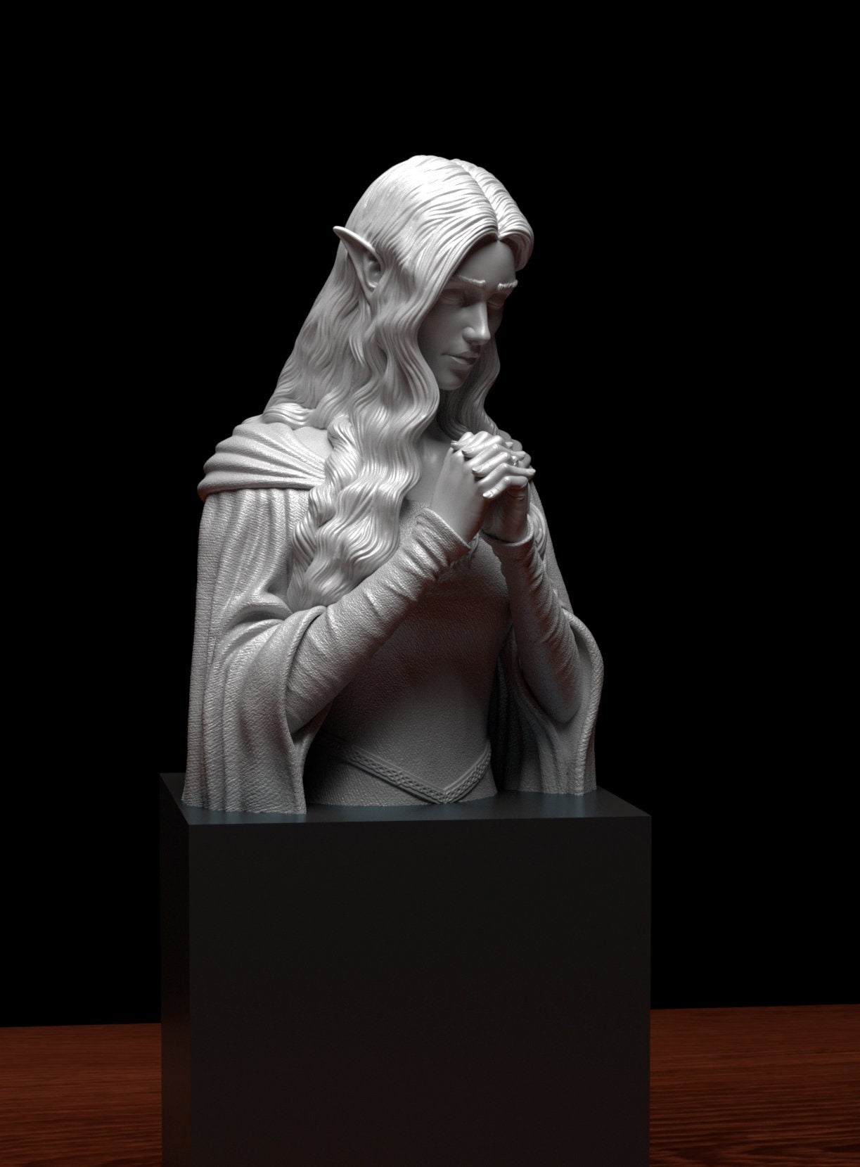 The White Leaf Bust | by Nocturna Models