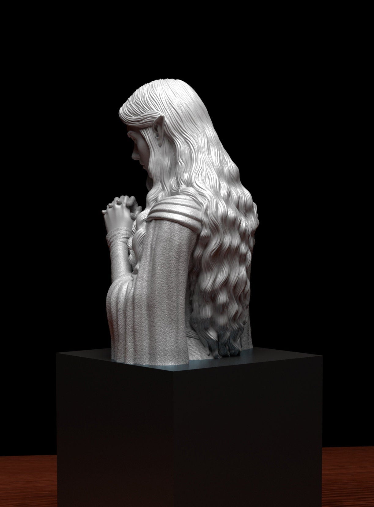 The White Leaf Bust | by Nocturna Models