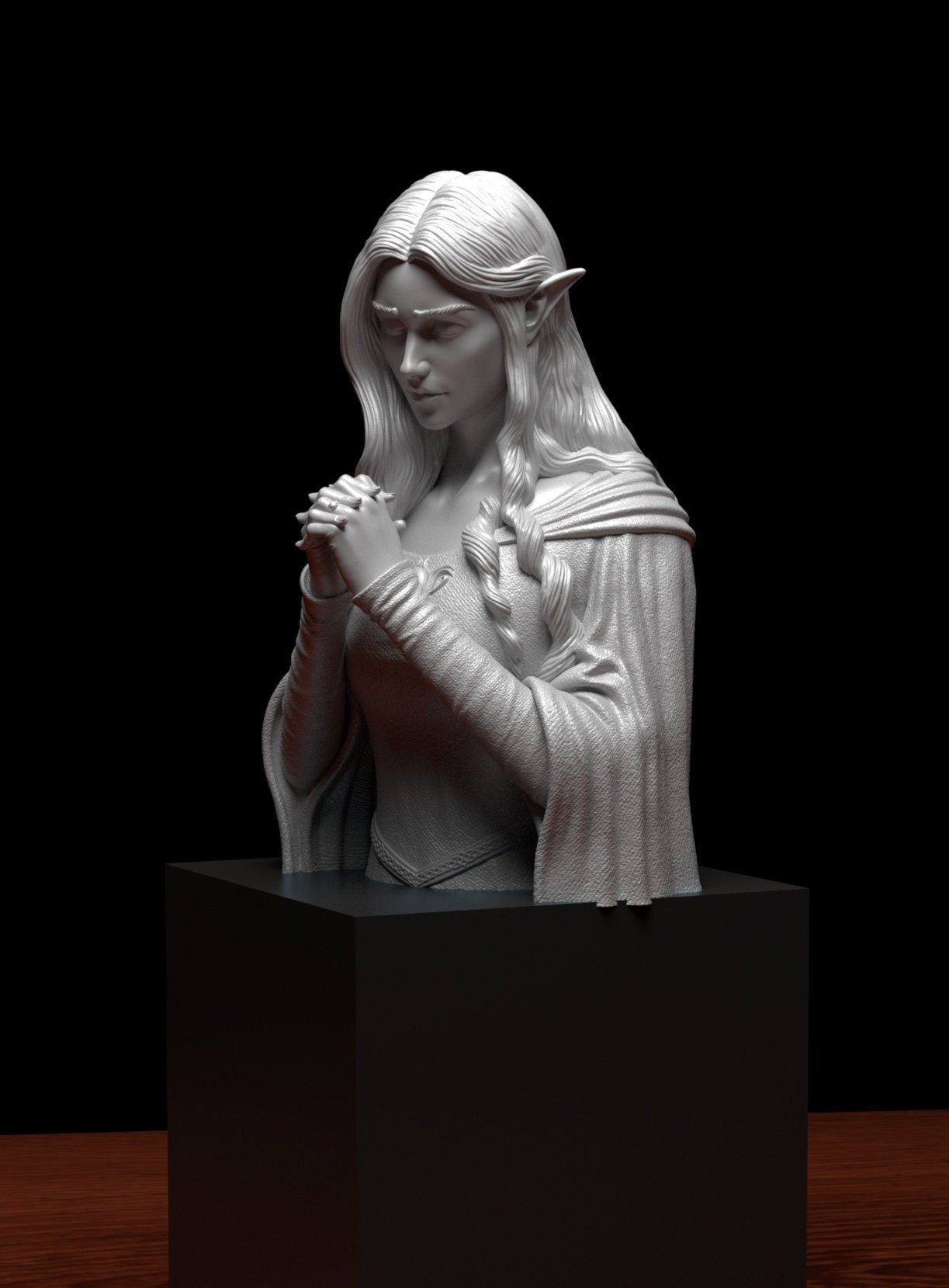 The White Leaf Bust | by Nocturna Models