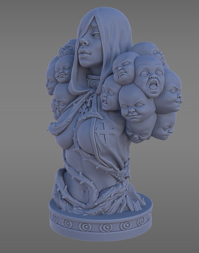 Thornwitch Bust | by Astland