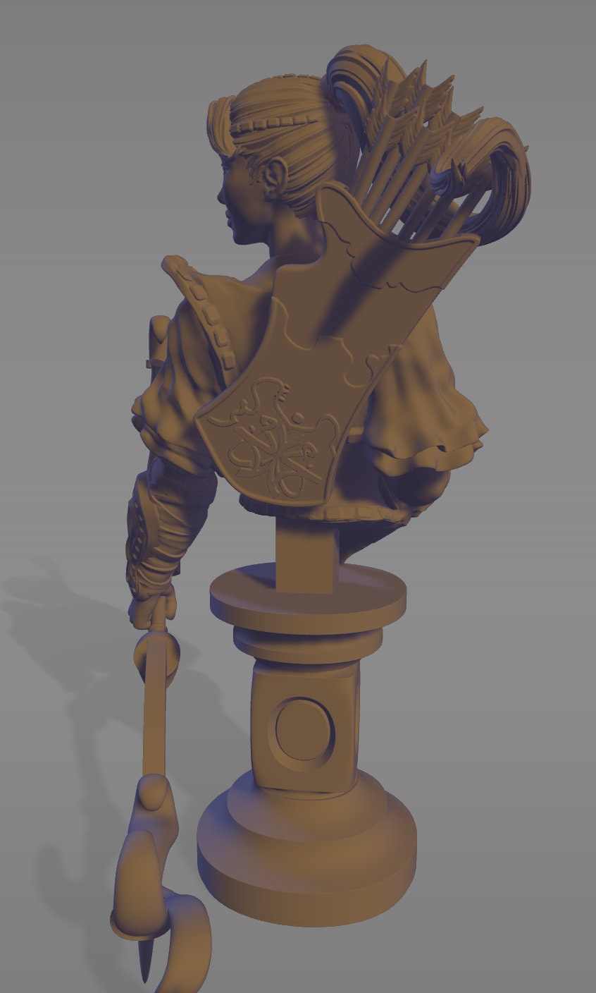 Anu, the Steppe Maiden Bust | by Ounce Art