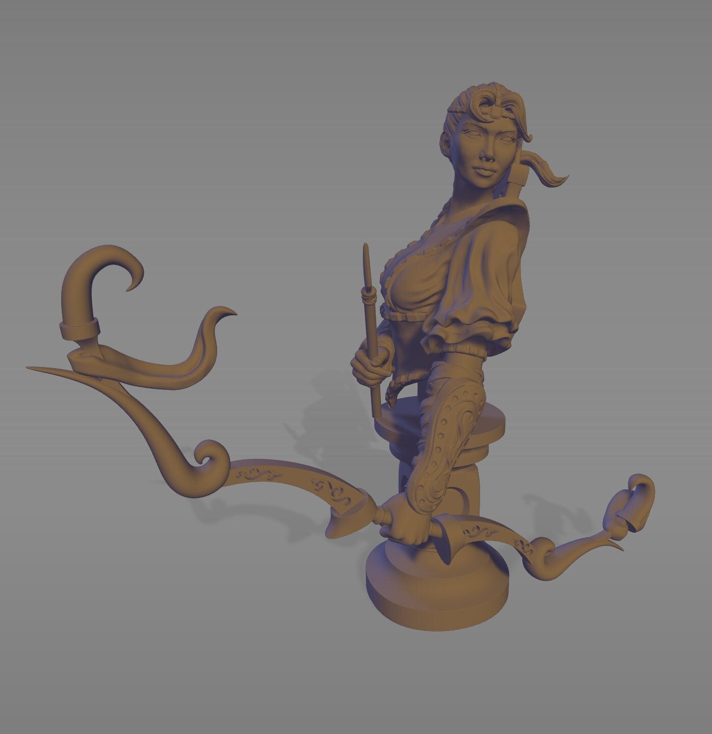 Anu, the Steppe Maiden Bust | by Ounce Art