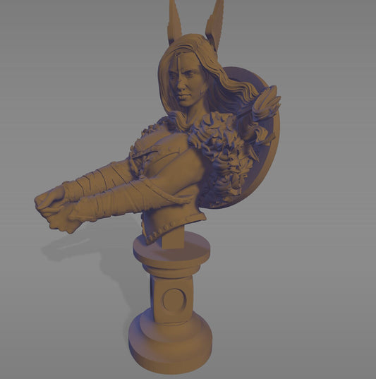 Ylva, Fury of the North Bust | by Ounce Art