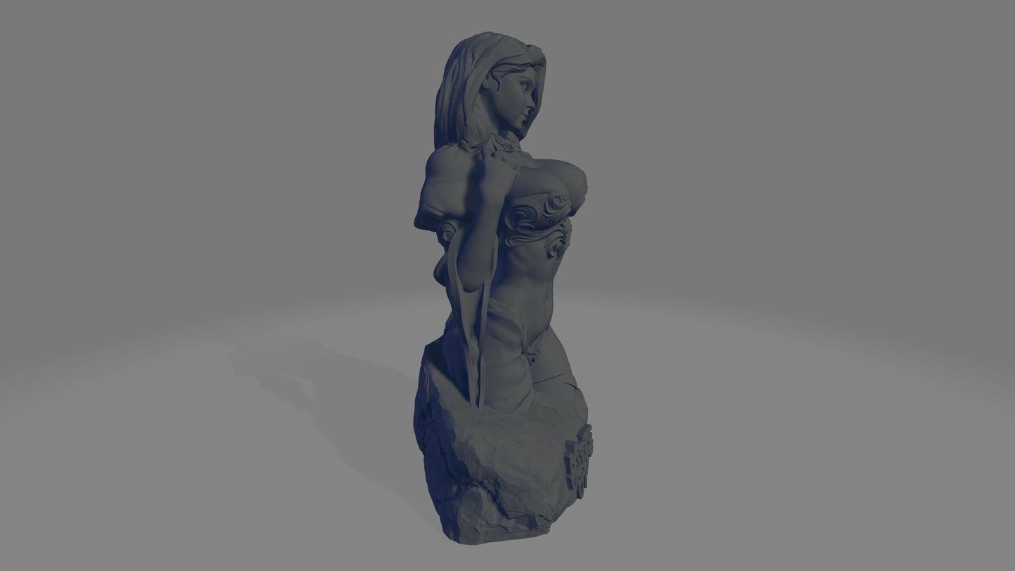 Calista Bust | by Nomad Sculpts