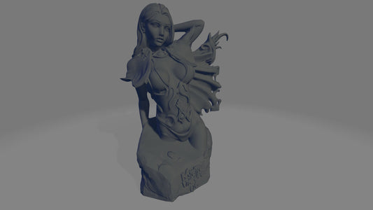 Naila Bust | by Nomad Sculpts