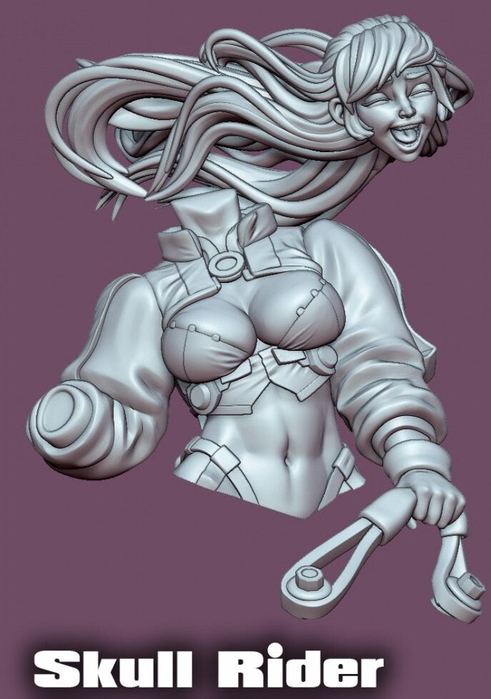 Skull Rider Sammy Bust | by Gaz Minis