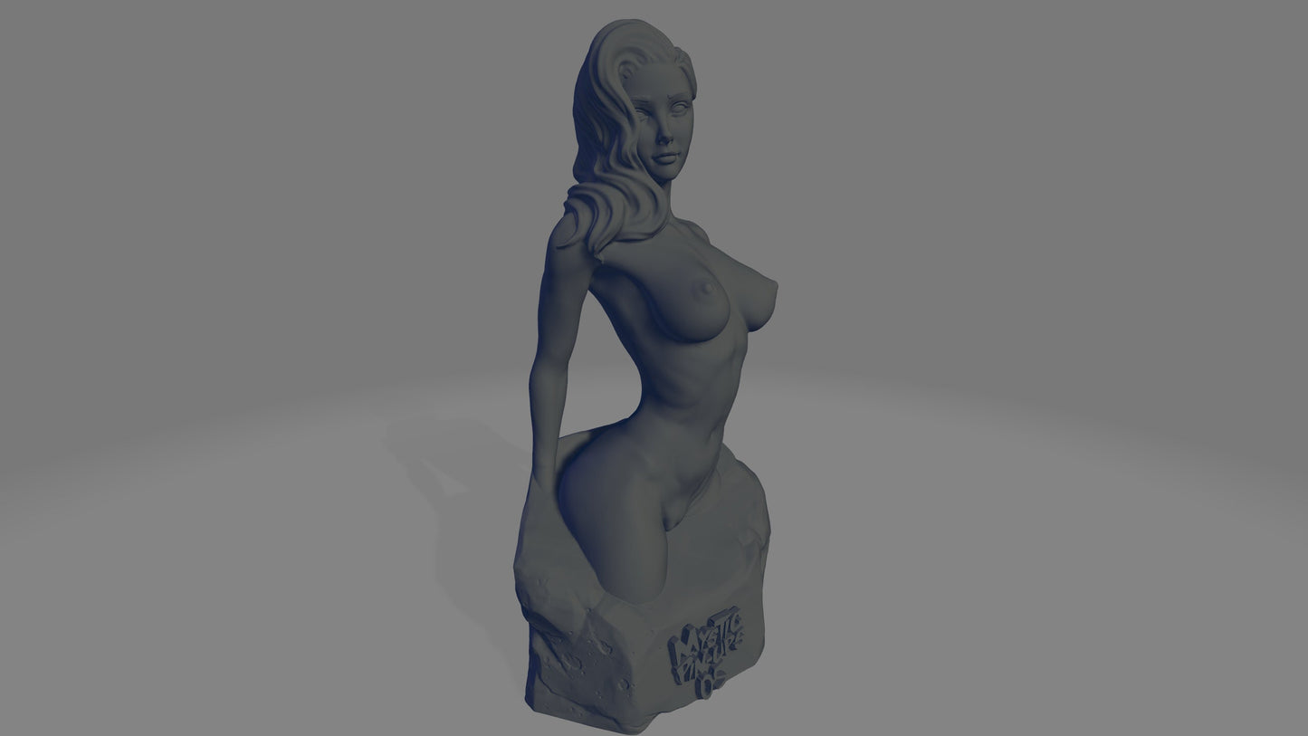 Moirraine Bust | by Nomad Sculpts