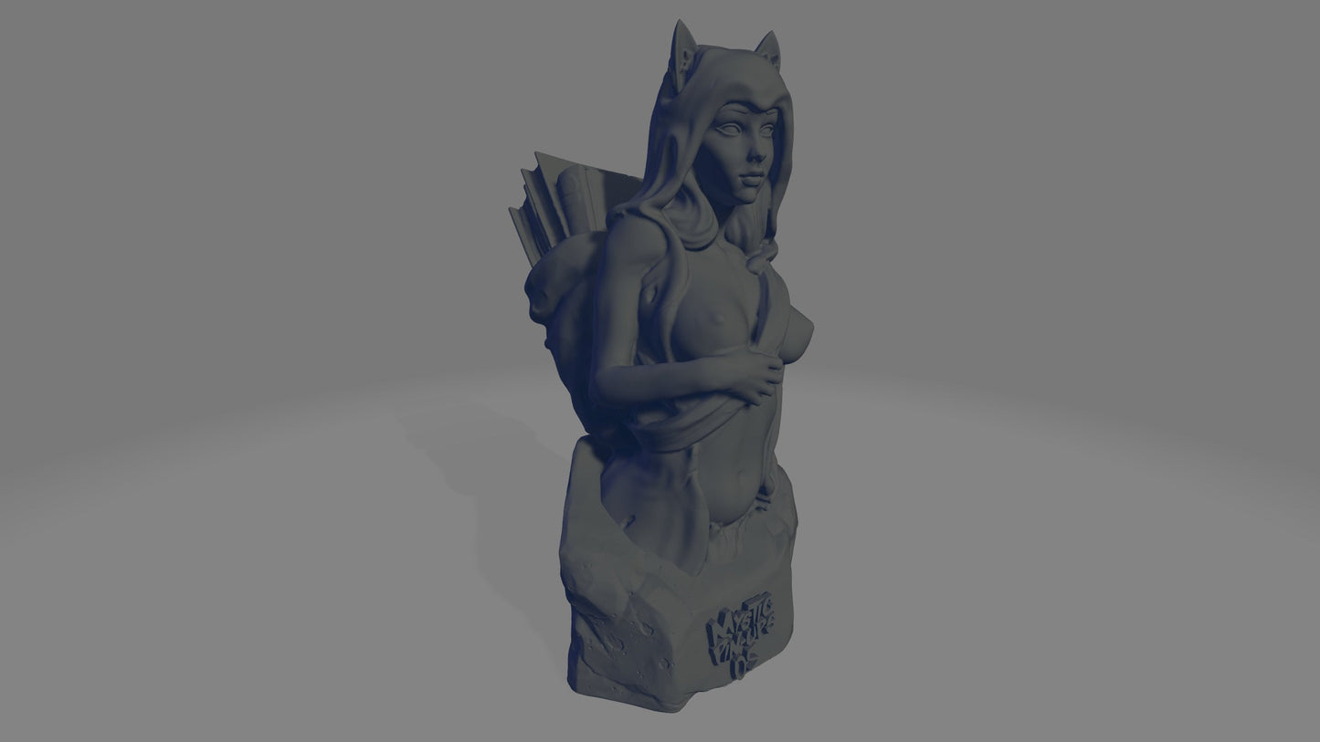Leona Bust | by Nomad Sculpts
