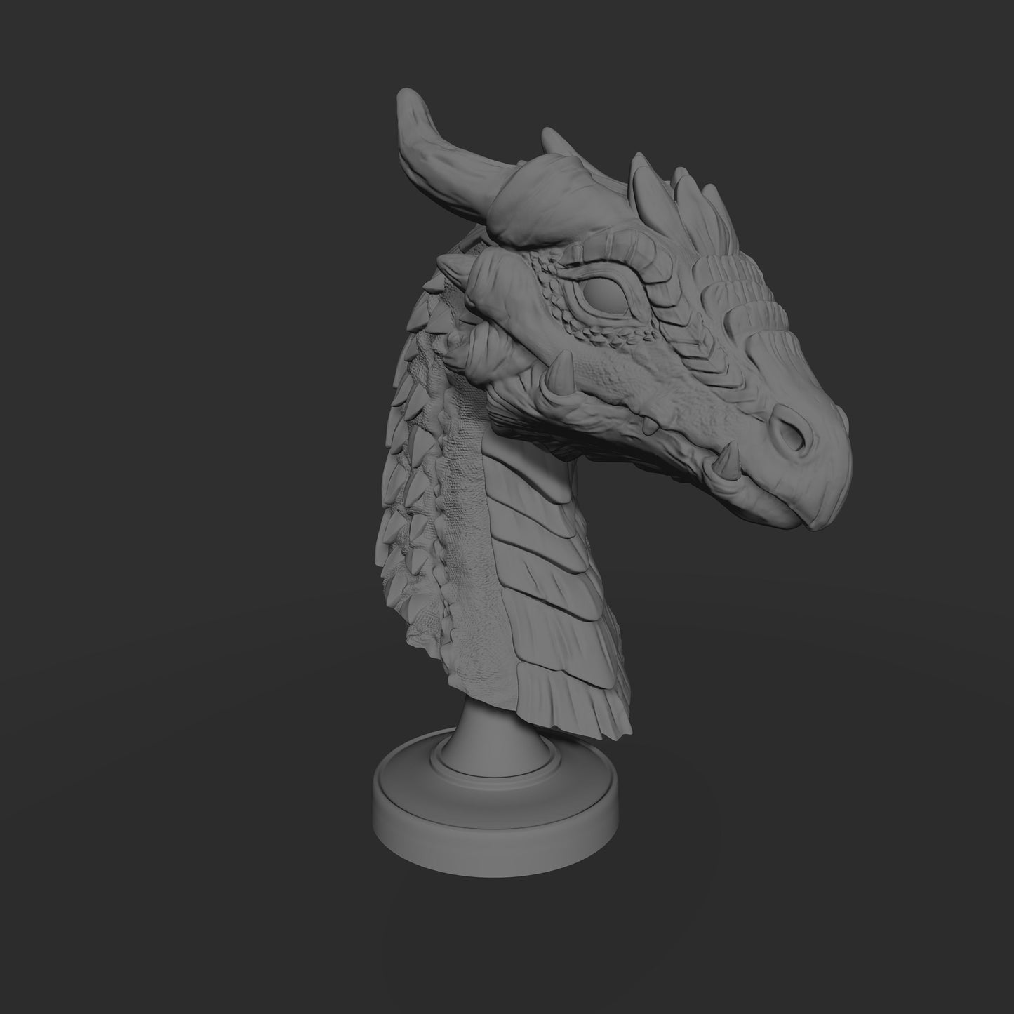 Edoriak the Friendly Dragon Bust | by Safehold
