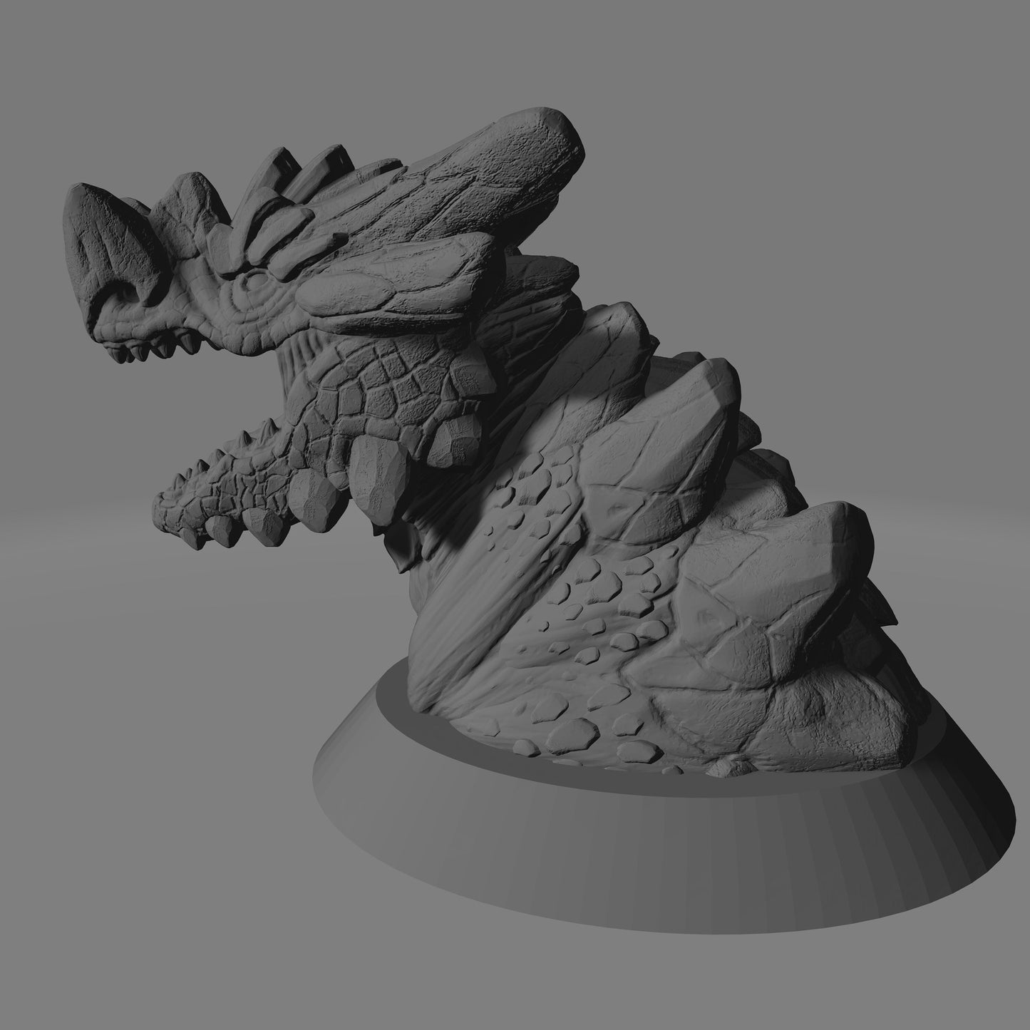 Rock Dragon Bust | by Safehold