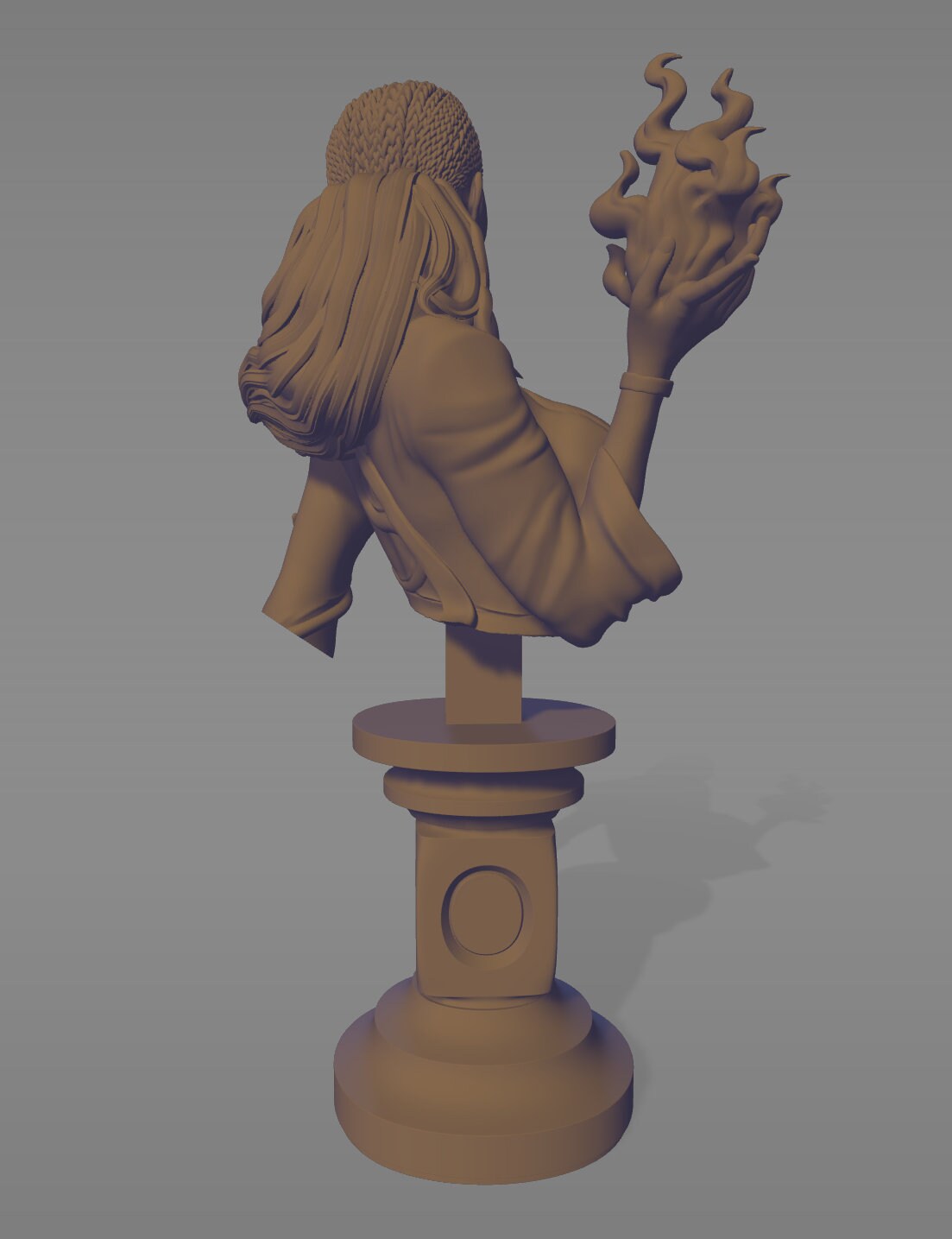 Nanjala, the Desert Mage Bust | by Ounce Art