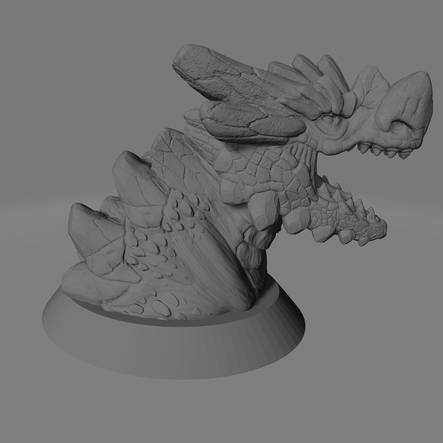 Rock Dragon Bust | by Safehold