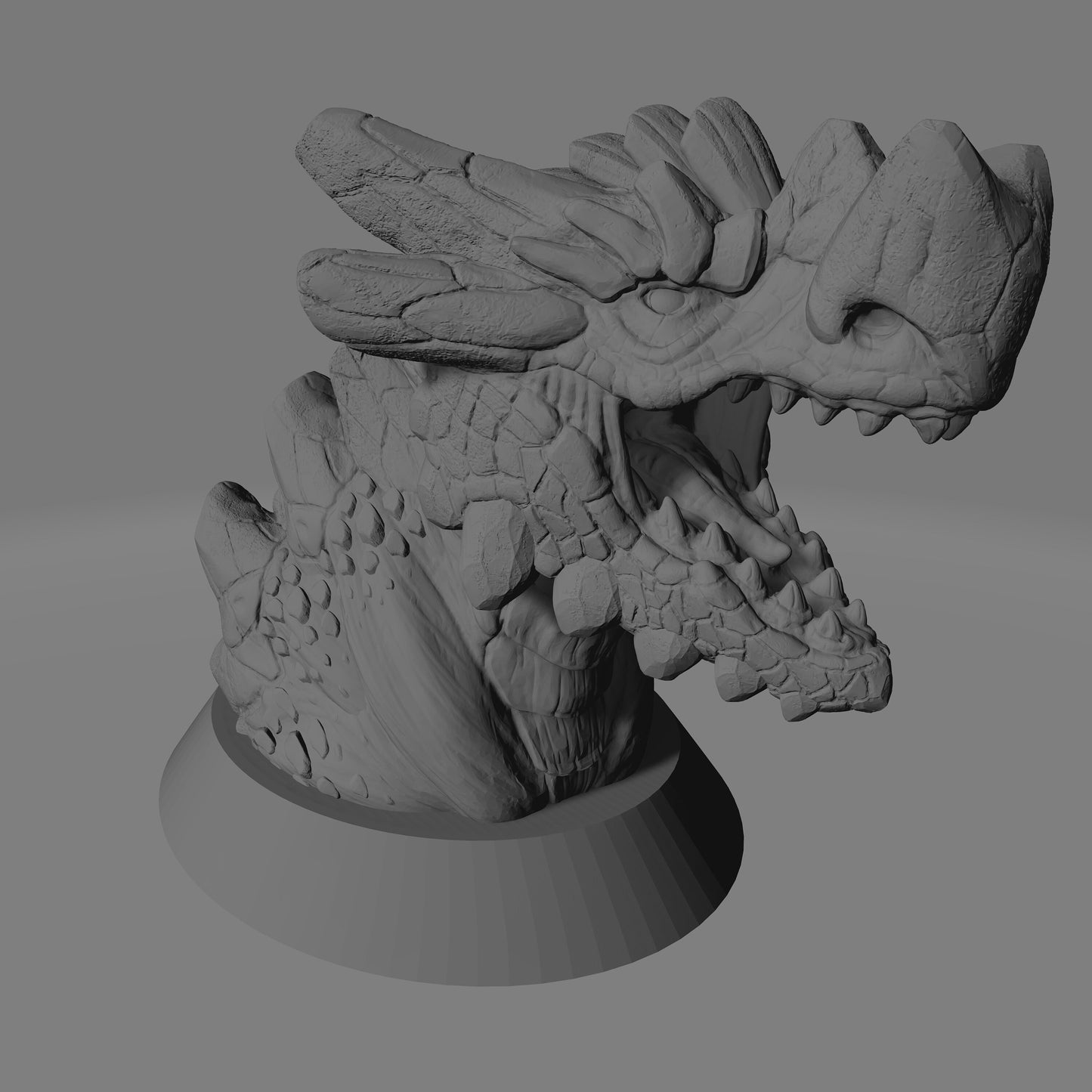 Rock Dragon Bust | by Safehold