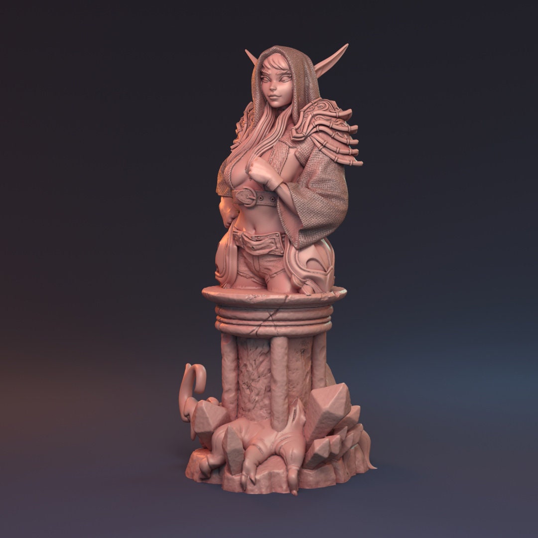 Maeta Alanor Bust | by Hardwitch Games
