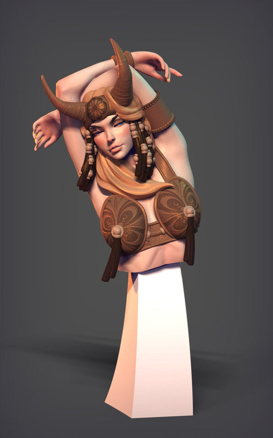 Aria Bullheart Bust | by Z-Kino