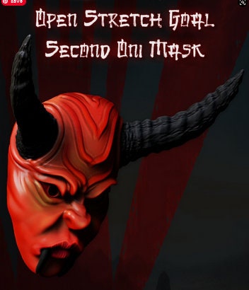 Hannya the Oni Samurai Bust | by DDF Models