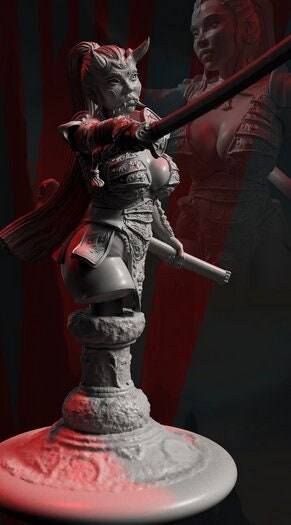 Hannya the Oni Samurai Bust | by DDF Models