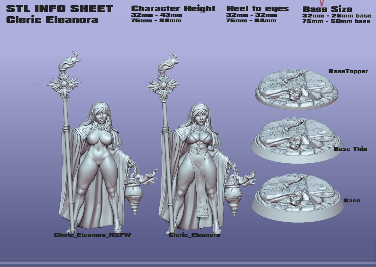 Cleric Eleanora | by Gaz Minis