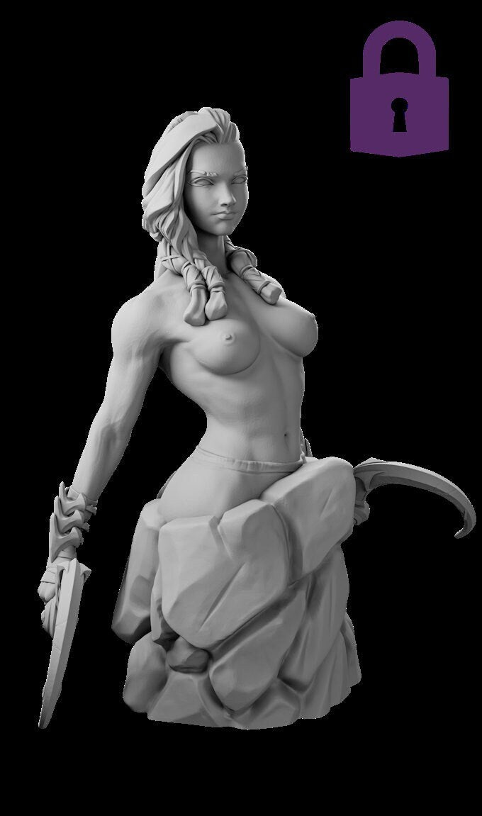 Serphina Bust | by Miniatures Cave