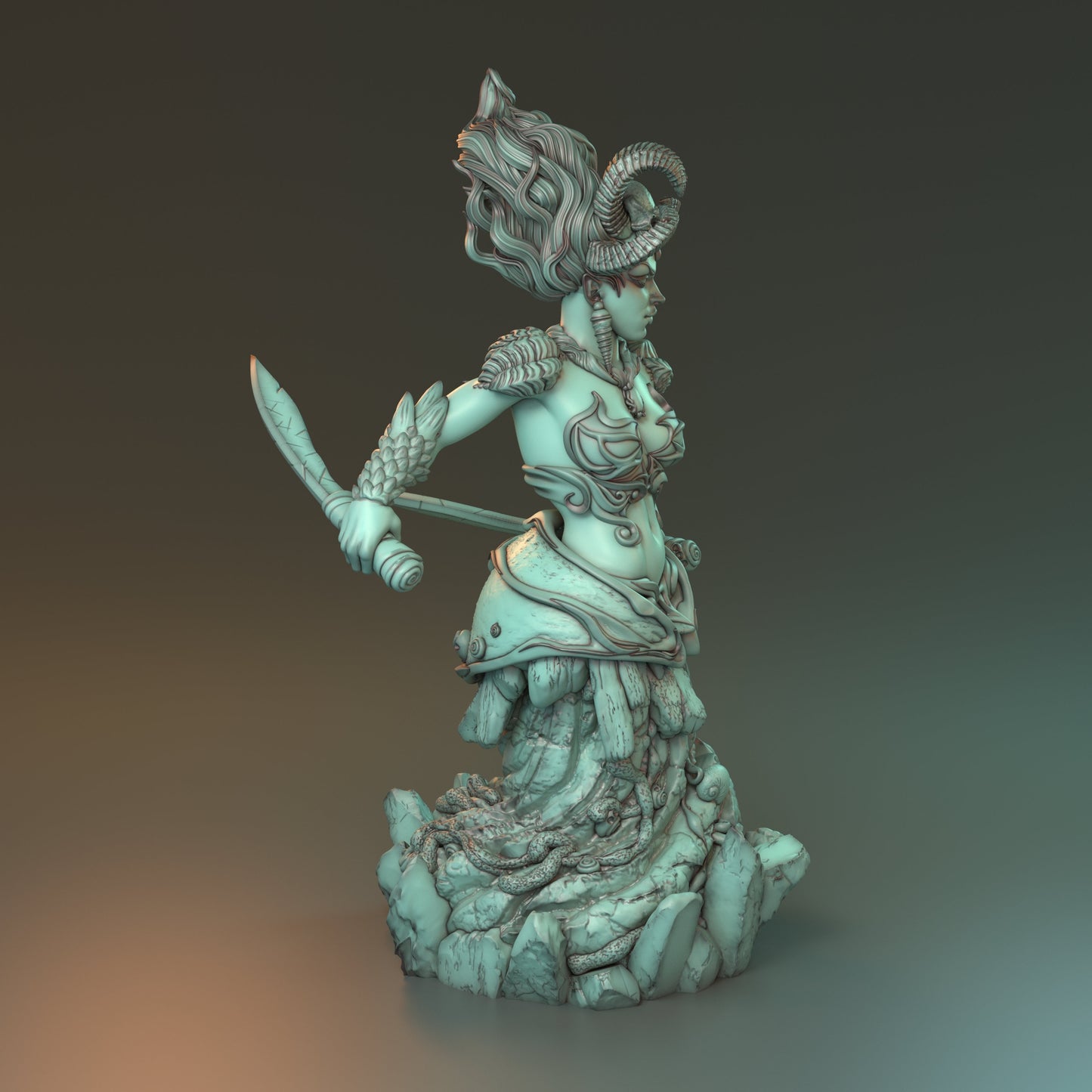 O'Shessa Bust | by Hardwitch Games