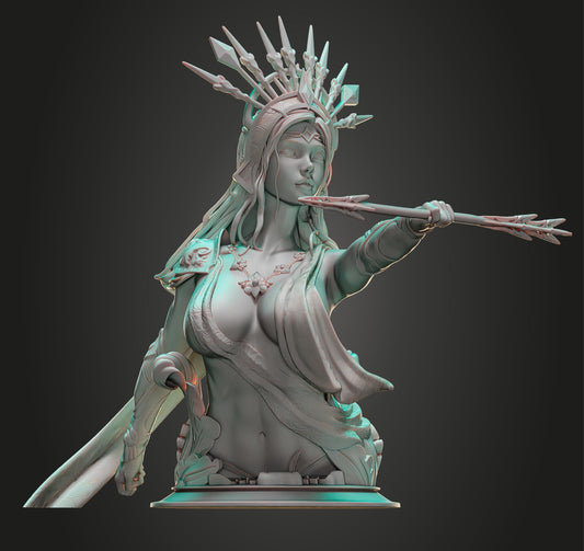 Selene Wavewalker Bust | by AMCM Studios