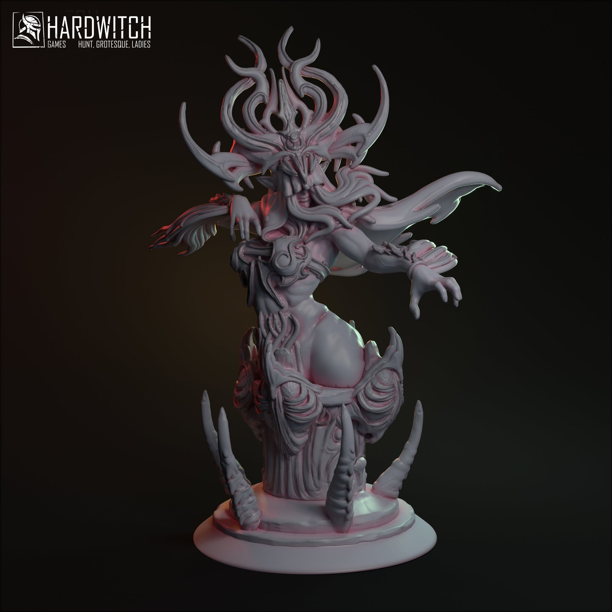 Sarabi Bust | Female Demoness Collectible Statuette | by HardWitch Games