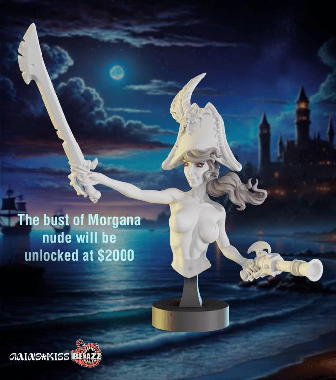 Lust on the Bloody Coast Busts | 3D Resin printed collectible Busts | by Gaia's Kiss