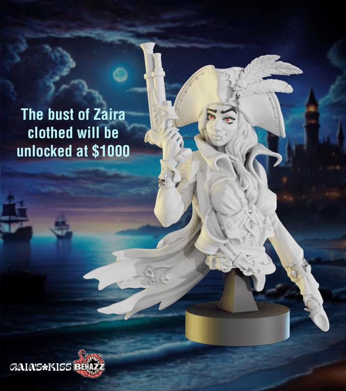 Lust on the Bloody Coast Busts | 3D Resin printed collectible Busts | by Gaia's Kiss