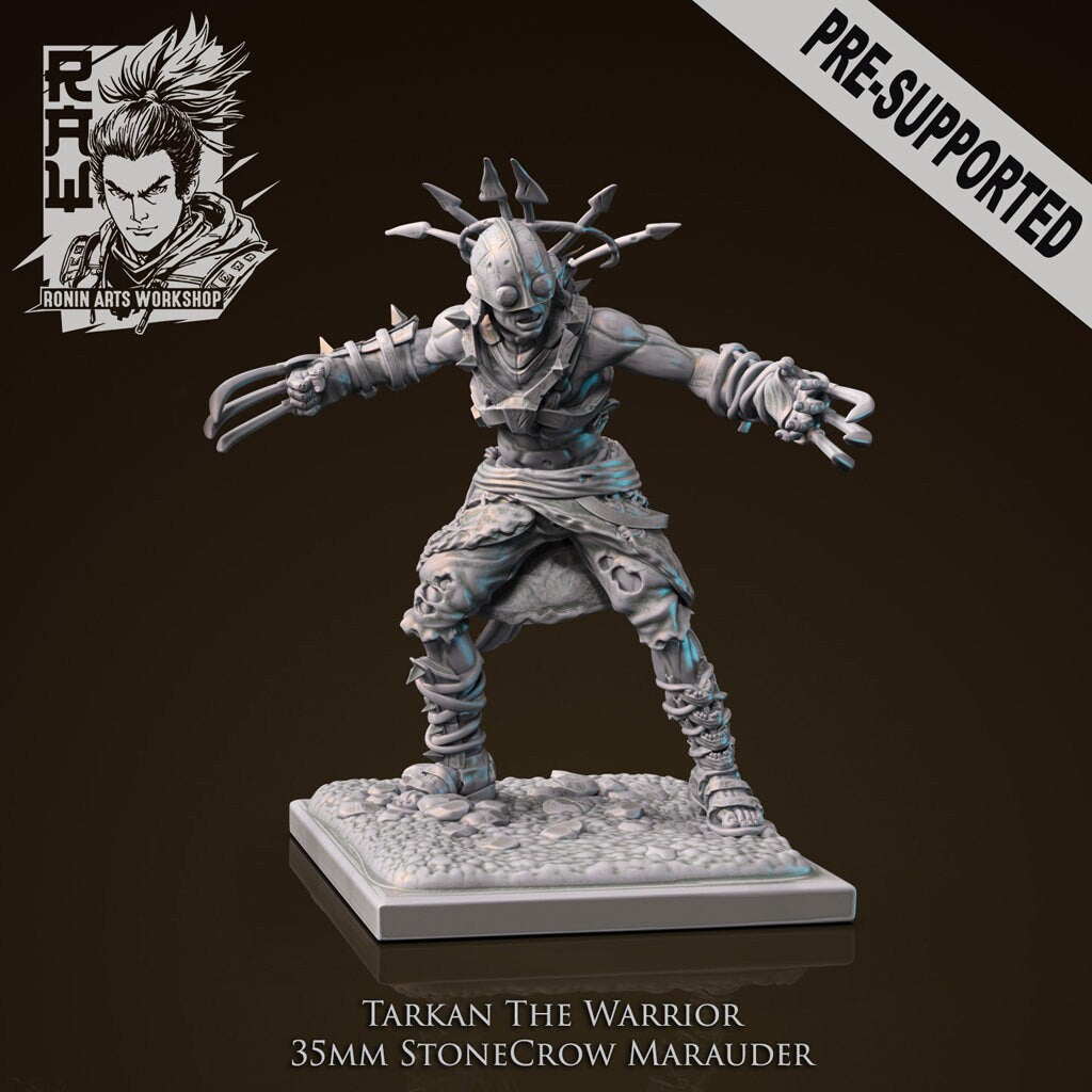 Ceylan & Tarkan | DnD Cultist Sadist Marauder miniatures | 35mm / 54mm / 75mm | by Ronin Arts Workshop