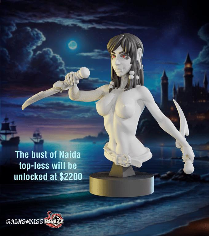 Lust on the Bloody Coast Busts | 3D Resin printed collectible Busts | by Gaia's Kiss