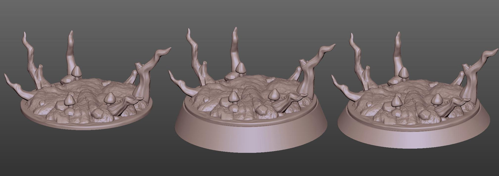 Violet Duskmire | Female Fantasy Wizard Necromancer Pin-up miniature | 32mm / 75mm / 100mm / 180mm | by GazMinis