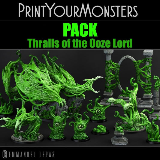 Skeleton Regiment Pack | DnD Undead Prehistoric T-Rex Monster Miniature | by PrintYourMonster