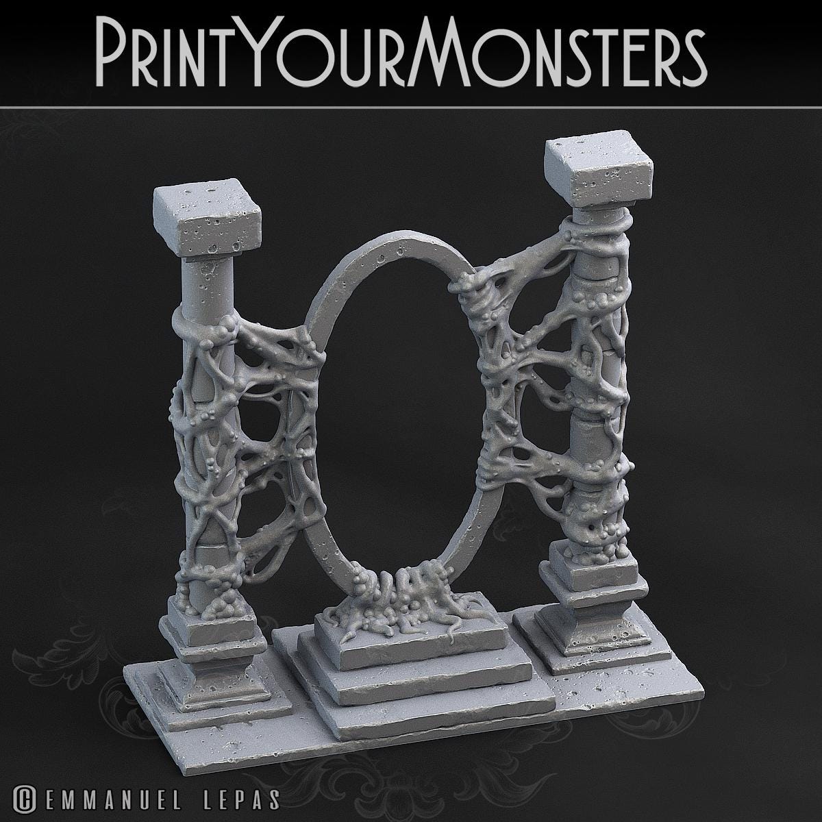 Skeleton Regiment Pack | DnD Undead Prehistoric T-Rex Monster Miniature | by PrintYourMonster